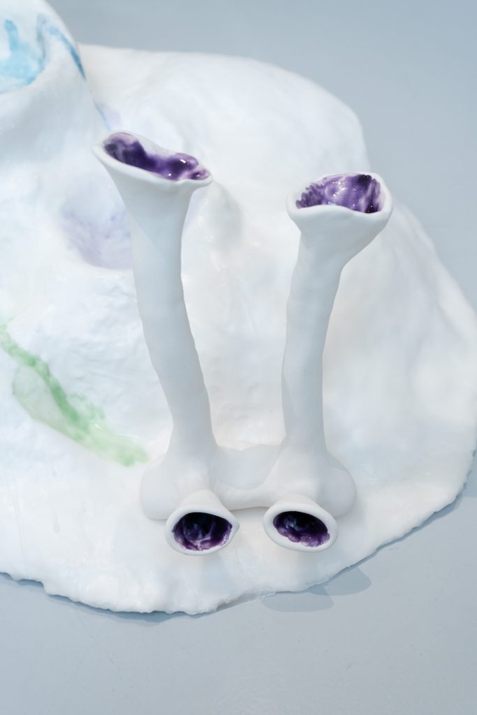 Exposition Dounia Chemsseddoha et Lisa Hoffmann, Dans leurs mains, sous nos yeux, KOMMET Lyon - Photo - Crédit Lucas Zambon