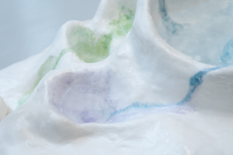 Exposition Dounia Chemsseddoha et Lisa Hoffmann, Dans leurs mains, sous nos yeux, KOMMET Lyon - Photo - Crédit Lucas Zambon