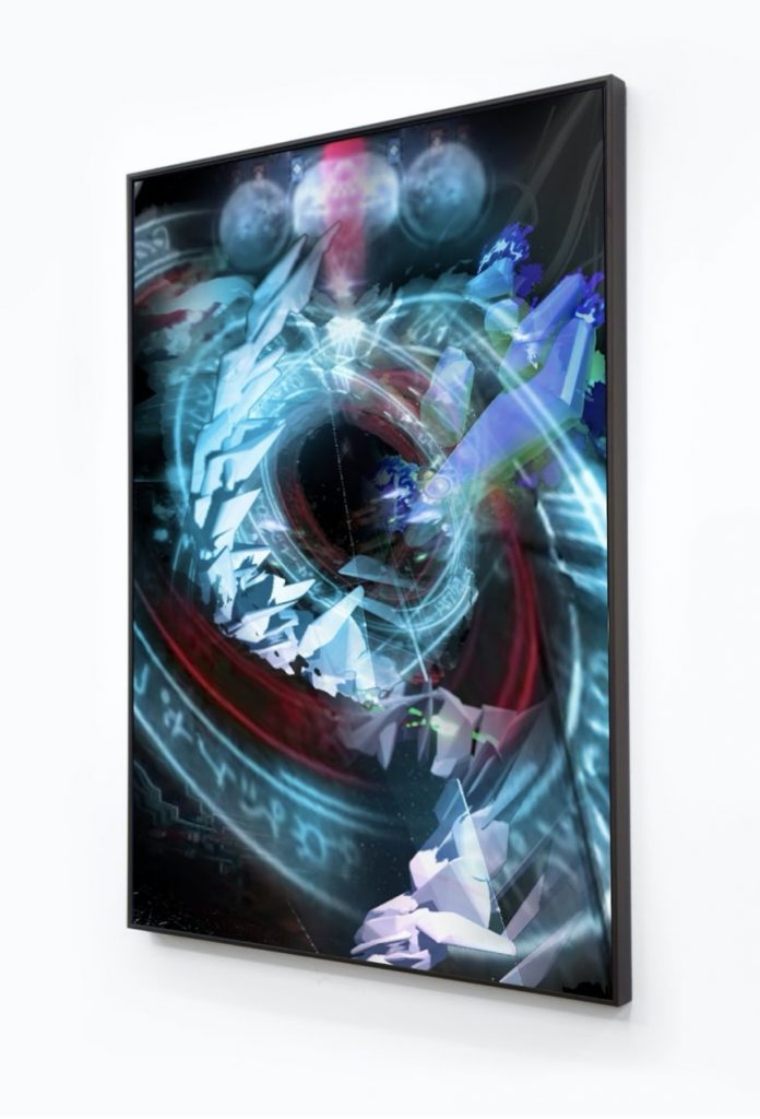 Valentin Dommanget, Lenticular print Adidas.