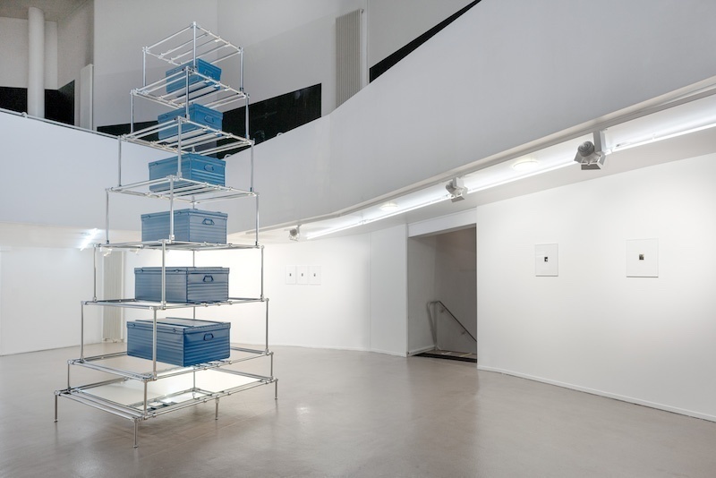Antoine Duchenet, Jacob's ladder [INTARSIA V], 2023 & Instax series, 2020 – 2023. Photographie Mathieu Lion