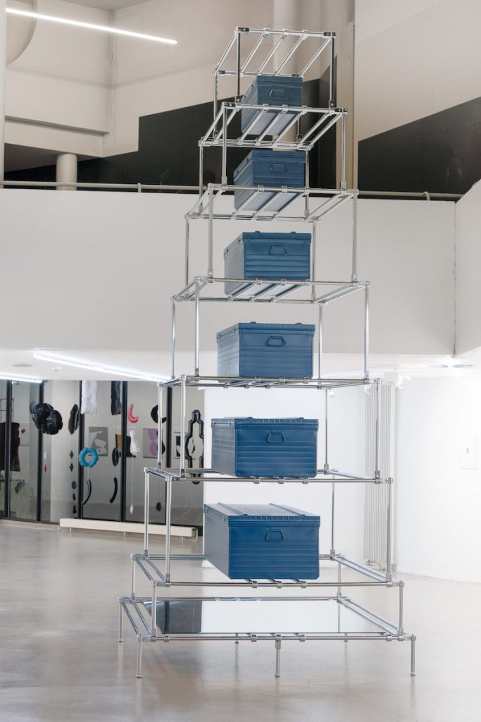 Antoine Duchenet, Jacob's ladder [INTARSIA V], 2023. Photographie Mathieu Lion