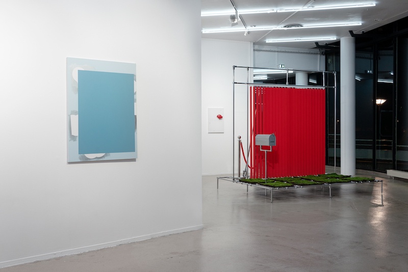 Antoine Duchenet. FA25 [Friday Afternoons series], 2022, peinture acrylique sur toile polyester, 89 x 116 cm. Photographie Mathieu Lion