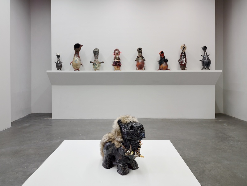 Vue de l'exposition Billevesées, Sylvie Auvray, production Les Capucins, Embrun, 2023. Photographie : F.Deladerrière.