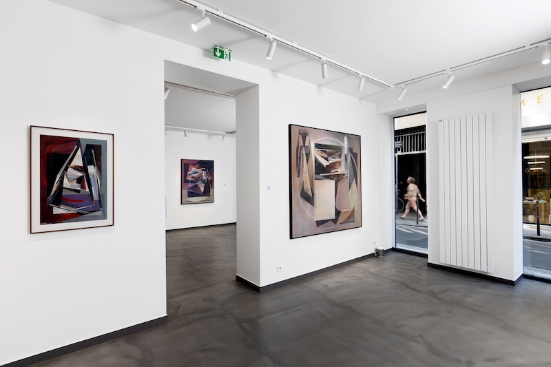 Vue exposition personnelle « Undercurrents », Augustine Kofie - Galerie Chenus Longhi, Paris - Photo © Alain Smilo - Courtesy Chenus Longhi