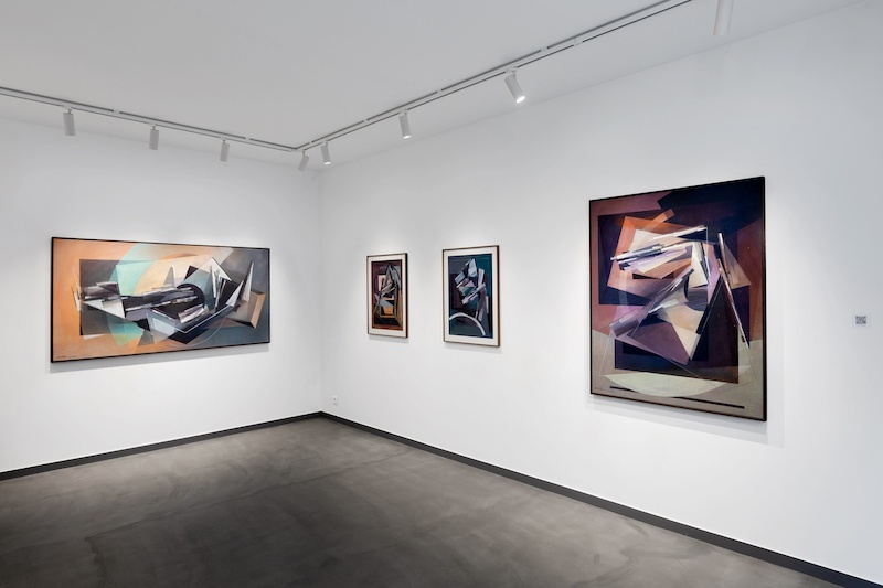 Vue exposition personnelle « Undercurrents », Augustine Kofie - Galerie Chenus Longhi, Paris - Photo © Alain Smilo - Courtesy Chenus Longhi