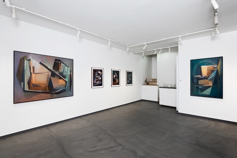 Vue exposition personnelle « Undercurrents », Augustine Kofie - Galerie Chenus Longhi, Paris - Photo © Alain Smilo - Courtesy Chenus Longhi