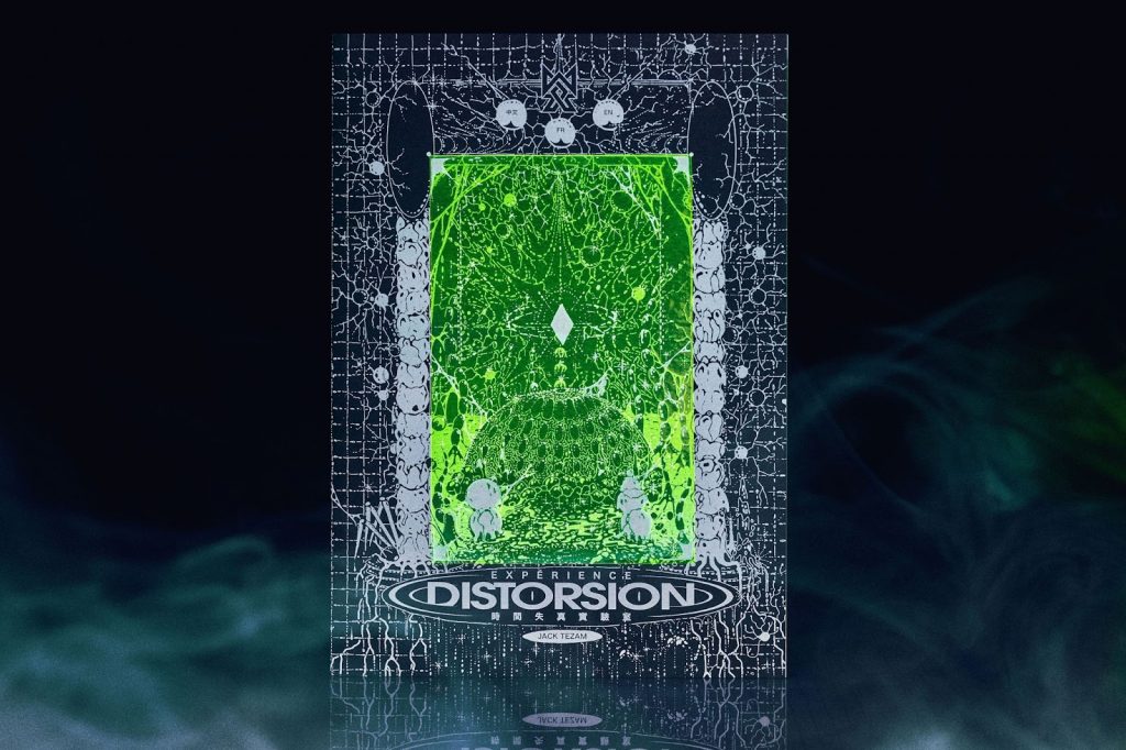 Jack Tezam, Distorsion (couverture du livre)