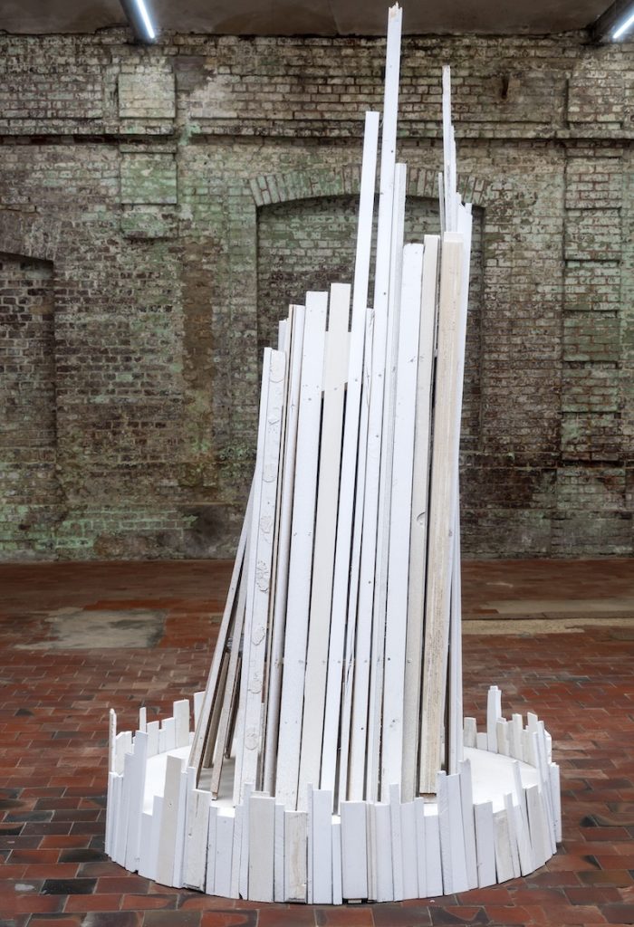 Vue exposition monographique « Regardum », Séverine Hubard au SHED - site Gresland, Notre-Dame-de-Bondeville - Photo Marc Domage