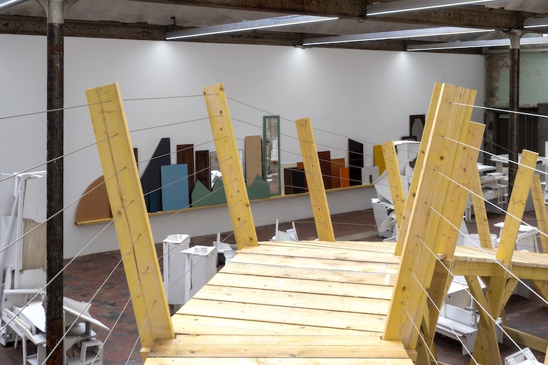 Vue exposition monographique « Regardum », Séverine Hubard au SHED - site Gresland, Notre-Dame-de-Bondeville - Photo Marc Domage