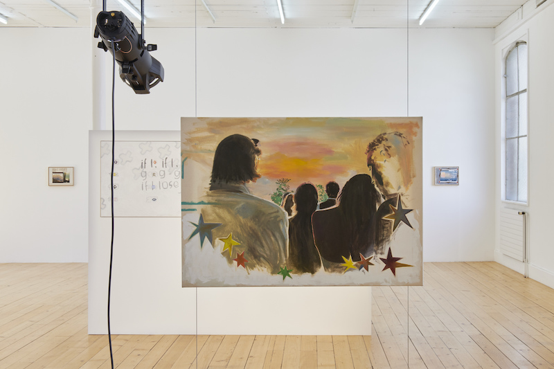 Vue exposition, Elise Corpataux, Life isn’t good it’s excellent, Kunsthalle Friart Fribourg, 2023. Photo : Guillaume Python. Courtesy of the artist and Kunsthalle Friart Fribourg
