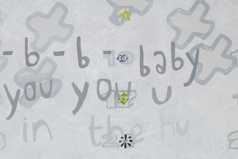 Elise Corpataux, B-b-b-b-b-baby (detail), 2023. Photo : Guillaume Python. Courtesy of the artist and Kunsthalle Friart Fribourg