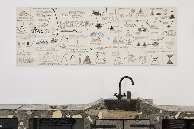 Angyvir Padilla - Vue exposition collective Lavender Snows, La Traverse, Marseille