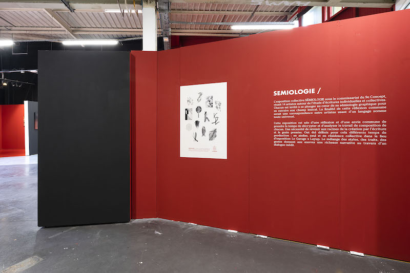 Vue exposition SEMIOLOGIE - Photo Jules Hidrot