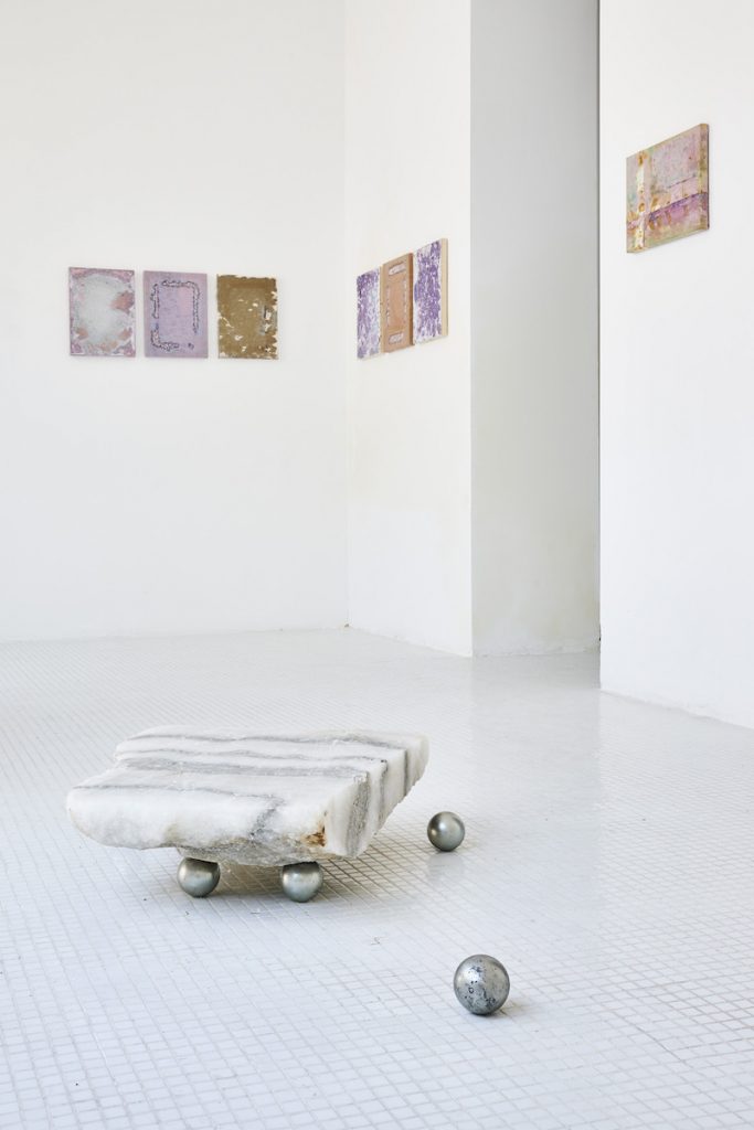 Vue exposition collective Lavender Snows, La Traverse, Marseille