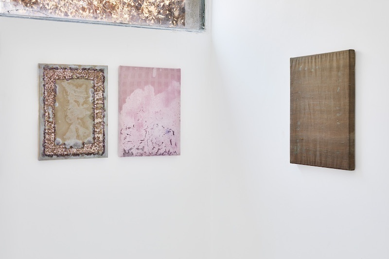 Muesli Collective, Unruly Paintings - Vue exposition collective Lavender Snows, La Traverse, Marseille