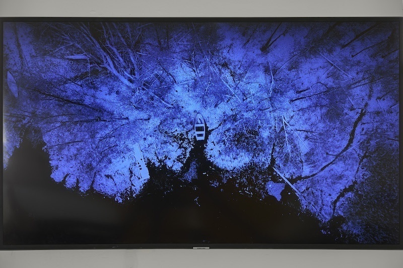 Paulius Sliaupa - Vue exposition collective Lavender Snows, La Traverse, Marseille