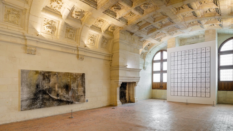 Lionel Sabatté - Pollens clandestins, Chambord - photo © Grégory Copitet