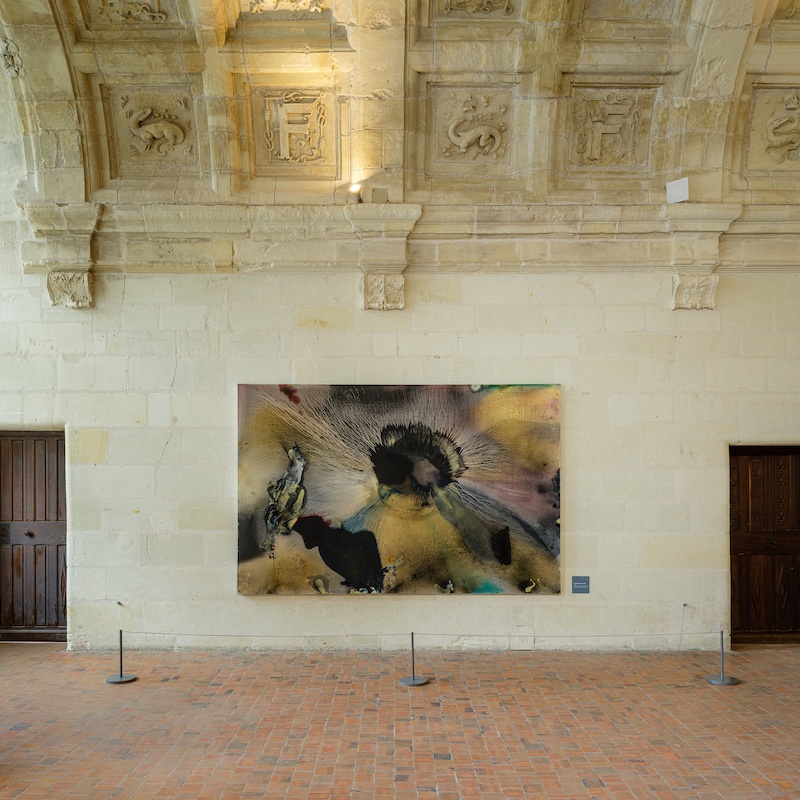 Lionel Sabatté - Pollens clandestins, Chambord - photo © Grégory Copitet