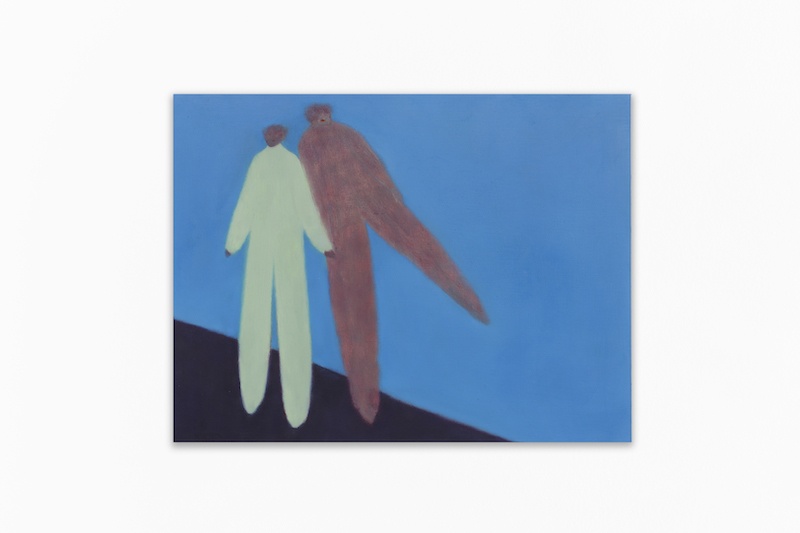 Sans titre, huile sur bois, 49,5 x65 cm, 2023 - Photo Aurélien Mole : GALERIE CHLOE SALGADO