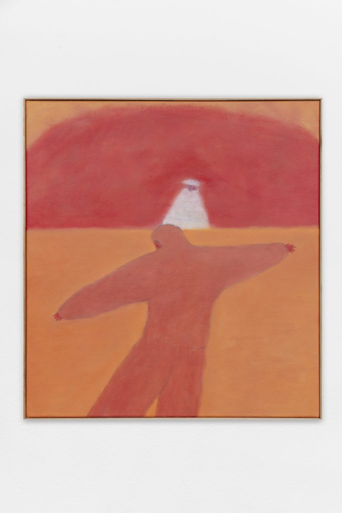Sans titre, huile sur lin encadrée, 71x66 cm, 2023 - Photo Aurélien Mole : GALERIE CHLOE SALGADO