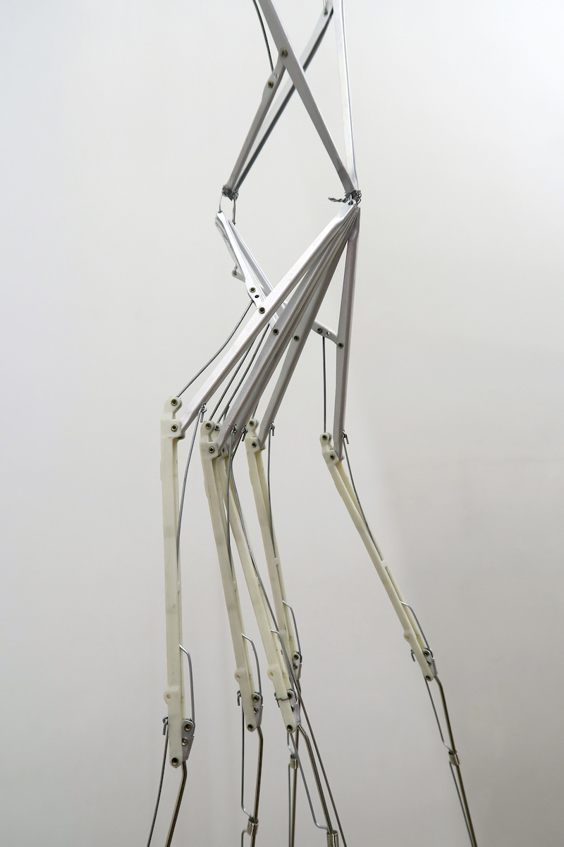Vue exposition Clémentine Adou, Daddy long legs’ hands, septembre 2023, Tonus, Paris