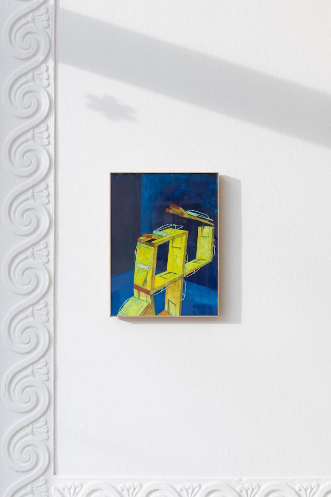Rik Peeters, Reflektieren im Winkel, KOMPLOT, Brussels, photography by Lola Pertsowsky