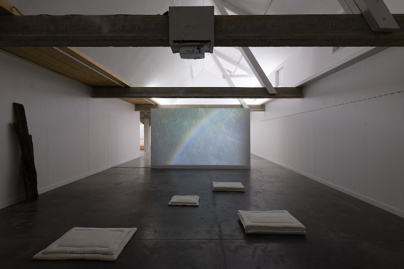 Marco Godinho,
Vue de l’exposition Un vent permanent à l’intérieur de nous,
Galerie Haute,
Courtesy des Tanneries – CACIN, Amilly,
© Photo Aurélien Mole