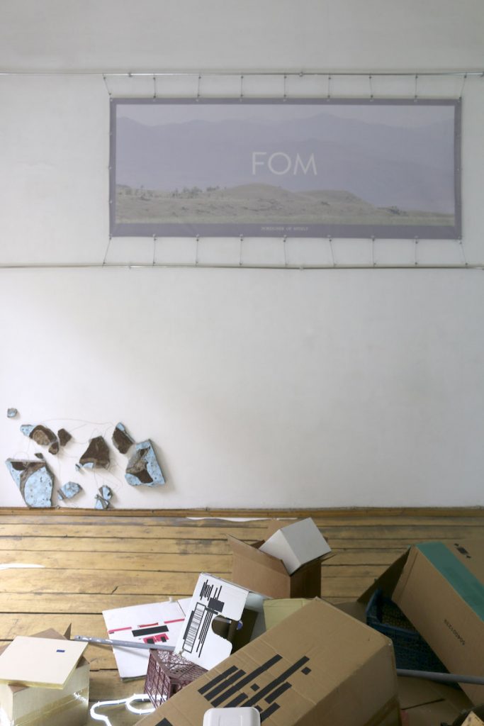 Vue exposition ALL AROUND / ՊԱՐԱԳԱՅԾ , solo show de Vincent Gallais, Dalan Art Gallery - Photographie : Tina Gevorgyan / Khandoot Paruyryan / Vincent Gallais