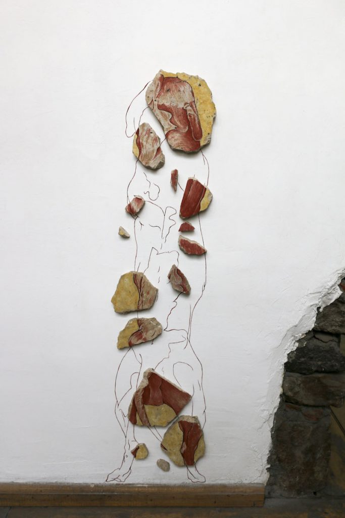 Vue exposition ALL AROUND / ՊԱՐԱԳԱՅԾ , solo show de Vincent Gallais, Dalan Art Gallery - Photographie : Tina Gevorgyan / Khandoot Paruyryan / Vincent Gallais