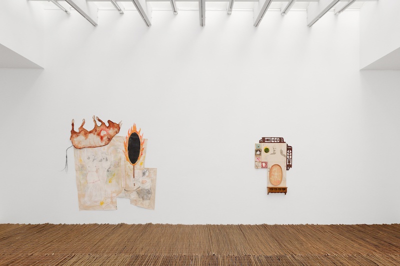 Vue exposition Amy Bravo, I’m going there with you, Semiose, Paris
Photos A. Mole. Courtesy Semiose, Paris