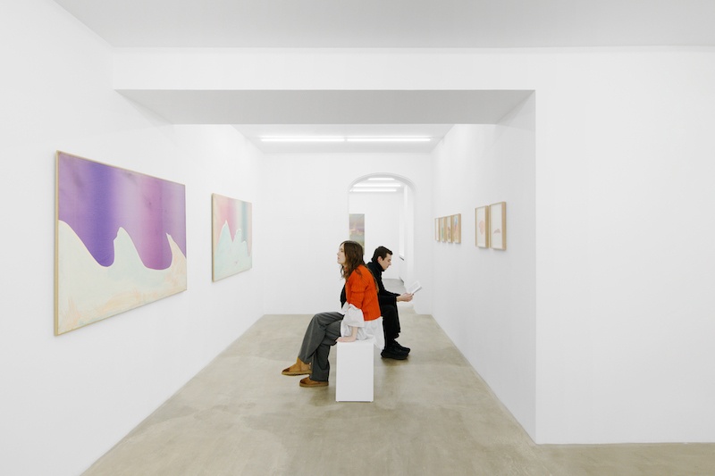 Ezio Gribaudo, Paysages, d'après la fin du monde, 2024, exhibition view, Sans titre, Paris © Aurélien Mole