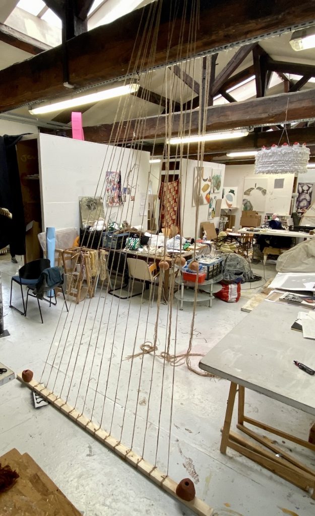 Vue d’atelier, janvier 2024
