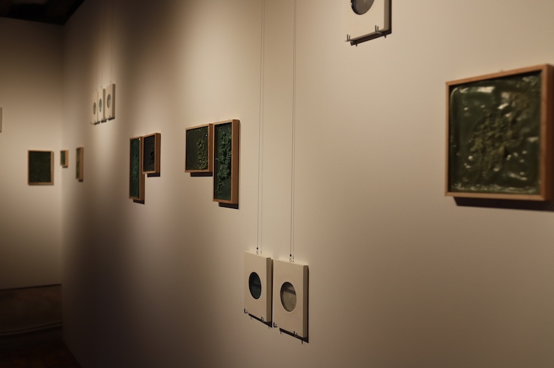 Vue exposition Présence sensible, Chloé Jeanne, Château de Tours