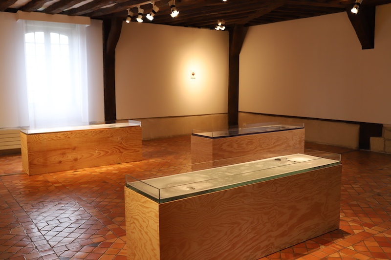 Vue exposition Présence sensible, Chloé Jeanne, Château de Tours