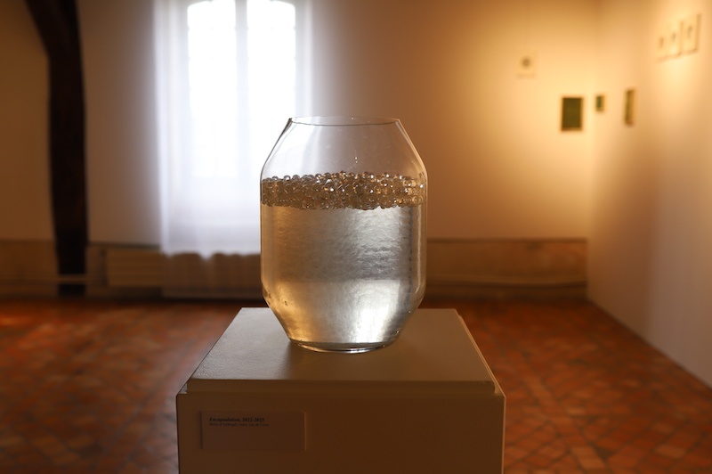 Vue exposition Présence sensible, Chloé Jeanne, Château de Tours