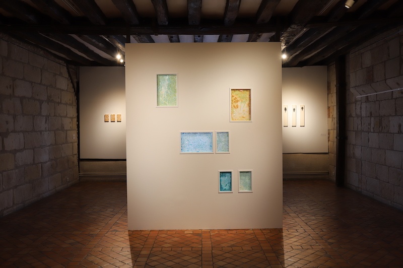 Vue exposition Présence sensible, Chloé Jeanne, Château de Tours